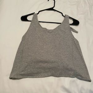Lululemon Grey Tie Tanktop